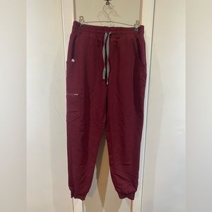 FIGS Zamora high waisted scrub pants, small